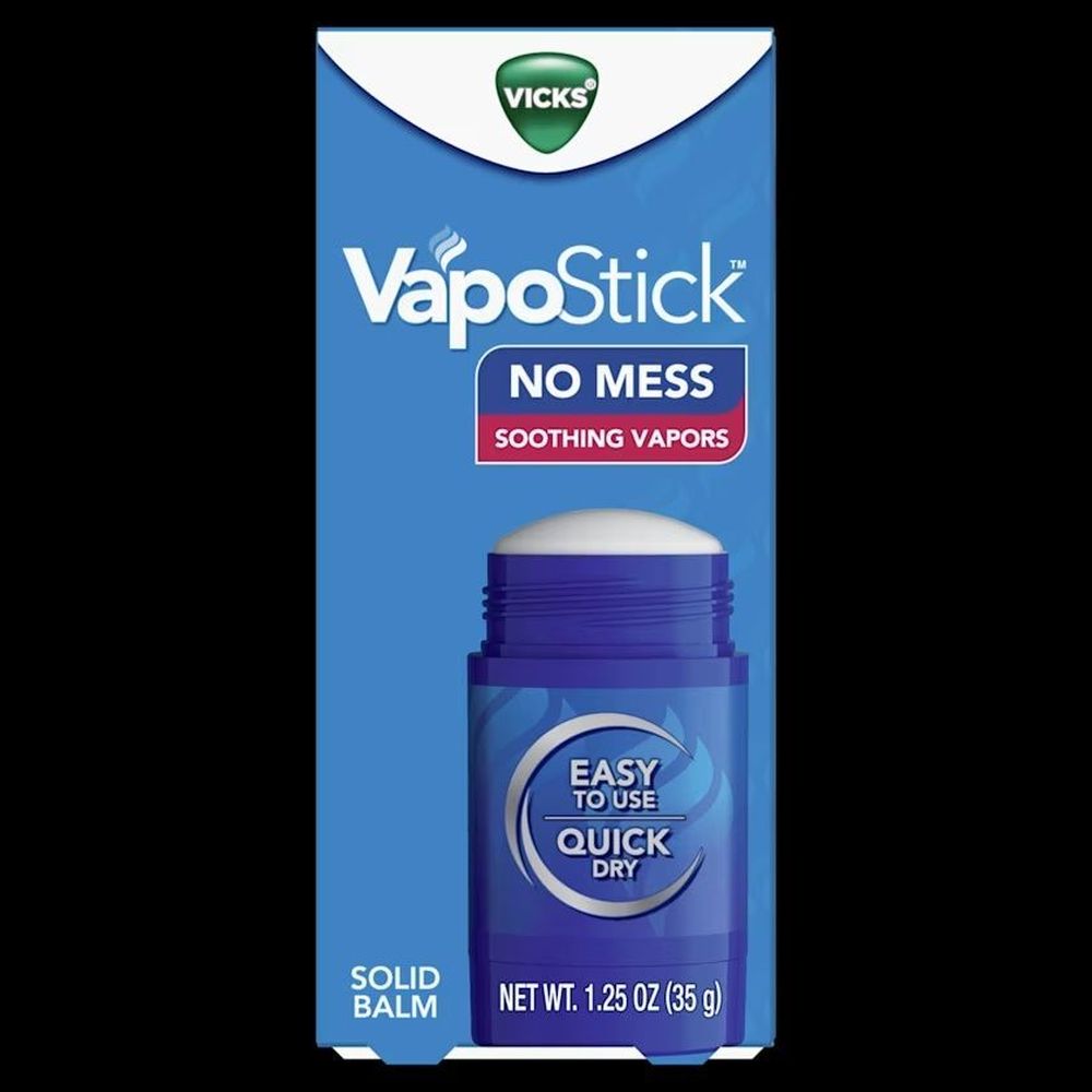 Vicks Vapostick Original Flavor Non-medicated Soothing Vapors Solid Balm, 1.25 Ounce -- 18 Per Case