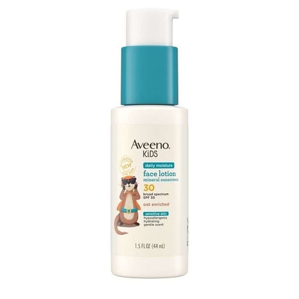 Aveeno Kids Spf 30 Daily Moisturizing Sunscreen Face Lotion, 1.5 Fluid Ounce -- 12 Per Case