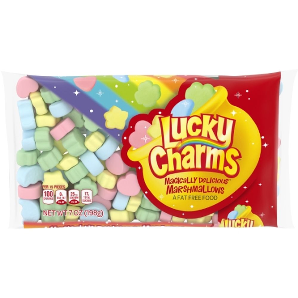 Jet-puffed Magically Delicious Lucky Charms Marshmallows, 7 Ounce -- 16 Per Case