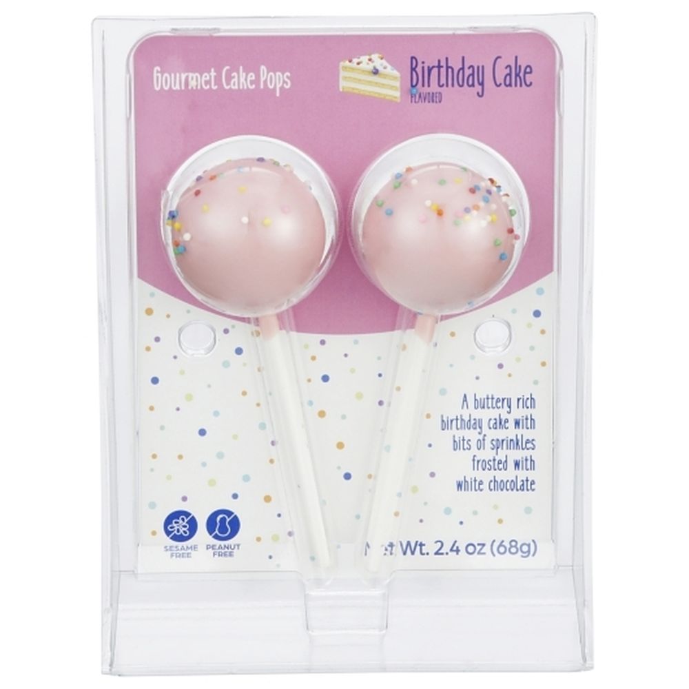 Birthday Cake Flavored Cake Pop