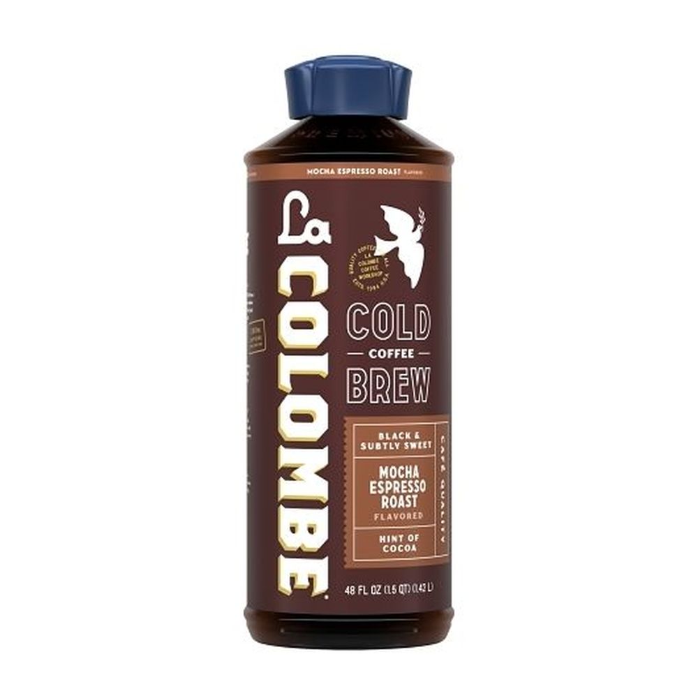 La Colombe Mocha Espresso Roast Cold Brew Coffee, 48 Ounce -- 6 Per Case