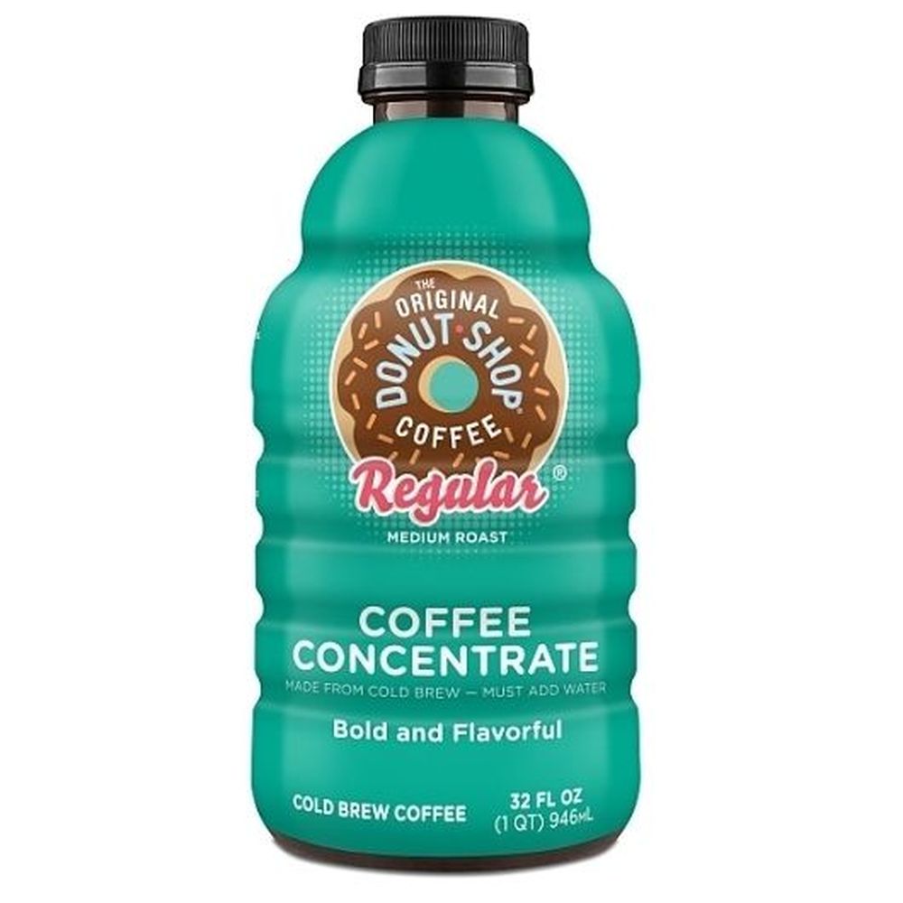 Donut Shop Regular Medium Roast Coffee Concentrate, 1 Gallon -- 6 Per Case