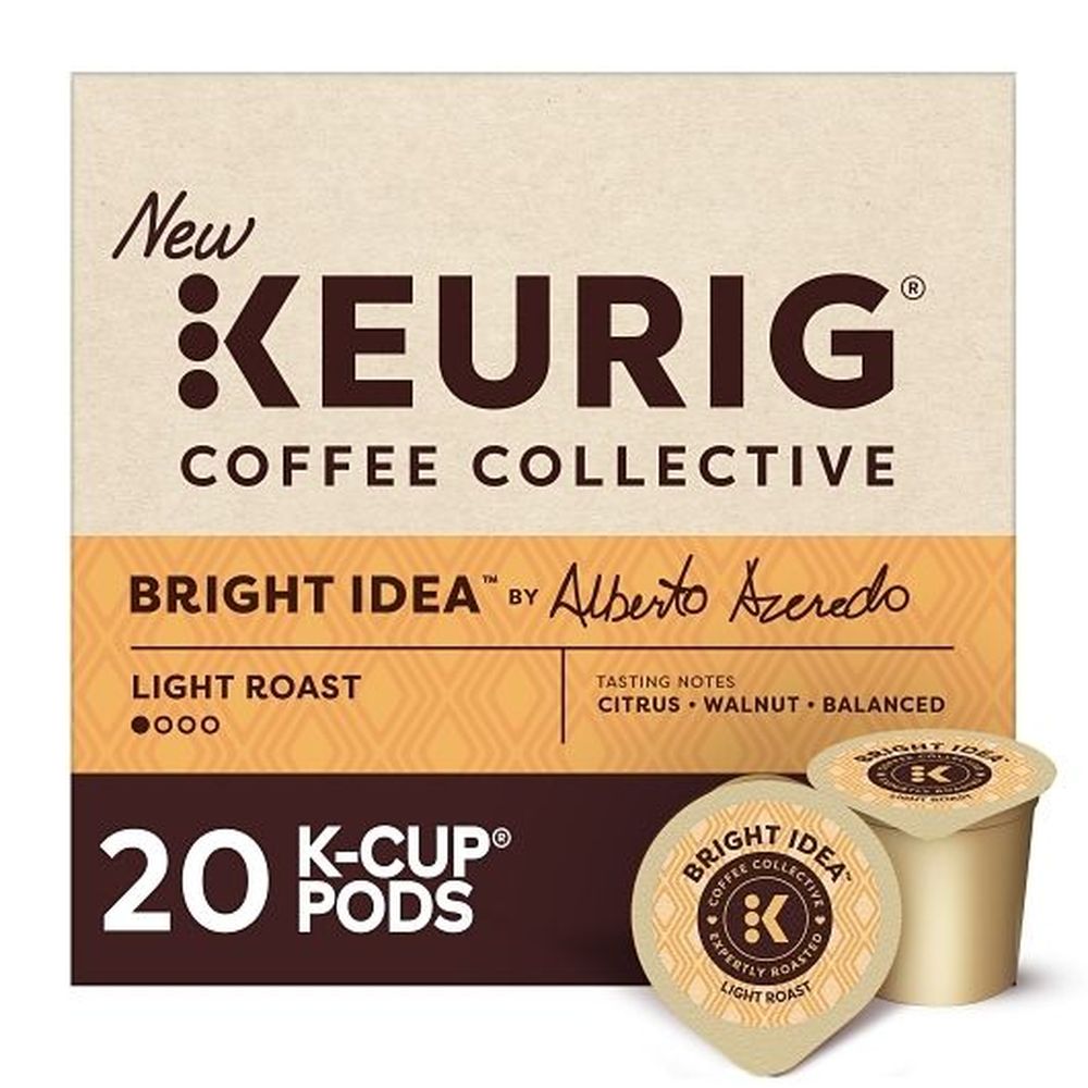Keurig Bright Idea Light Roast K-cup Coffee Pod, 20 Count -- 4 Per Case