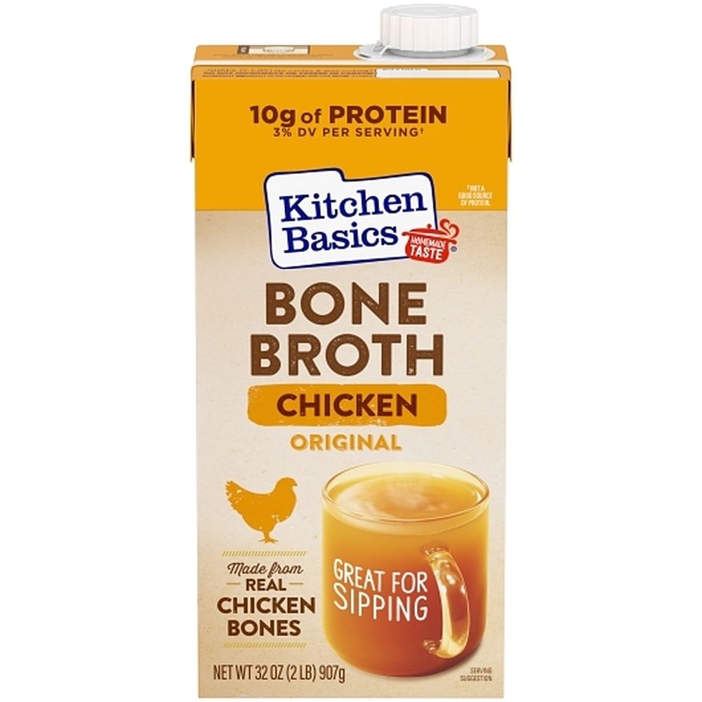 Kitchen Basics Original Chicken Bone Broth, 32 Ounce -- 12 Per Case
