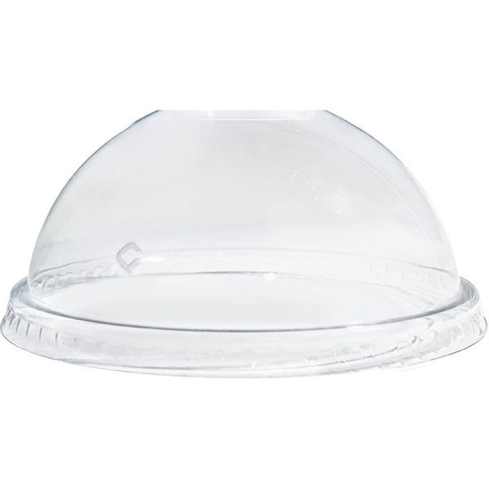 Converpro Clear Pet Dome Lid With 1 Inch Hole For 9-24 Ounce Cup -- 1000 Per Case