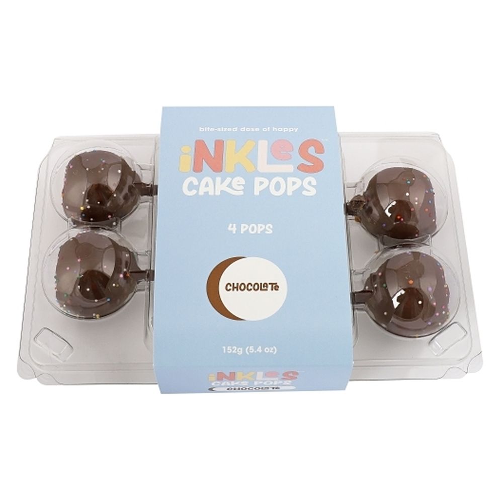 Chocolate Rainbow Cake Pop