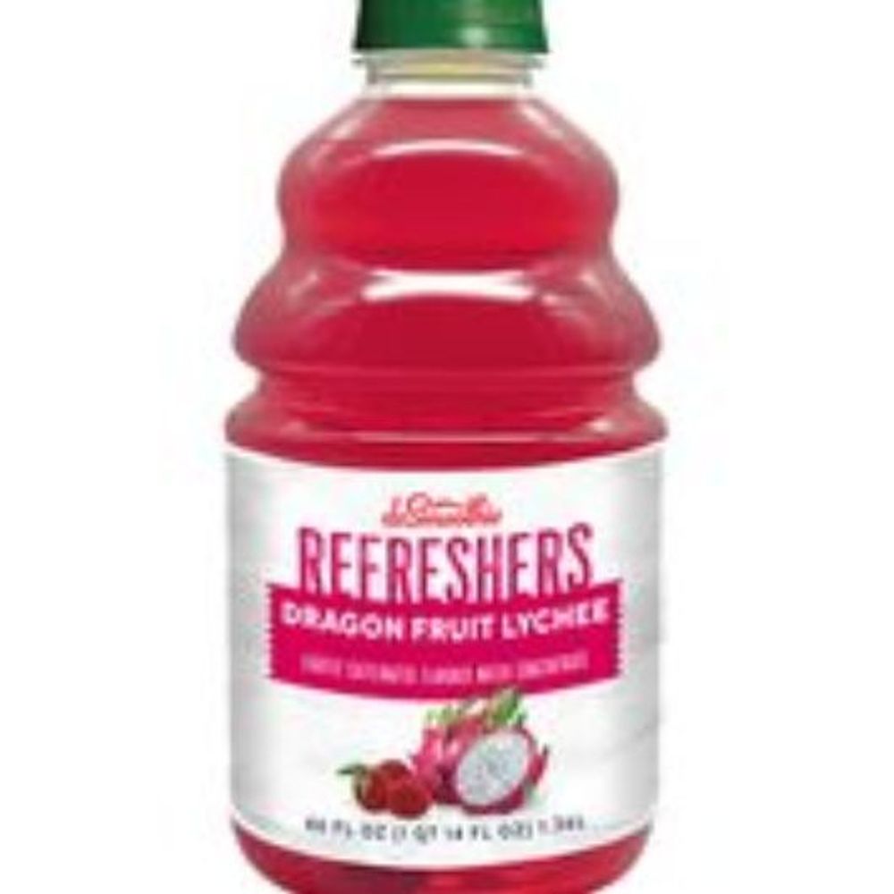 Dr. Smoothie Dragon Fruit Lychee Refresher, 46 Ounce -- 6 Per Case