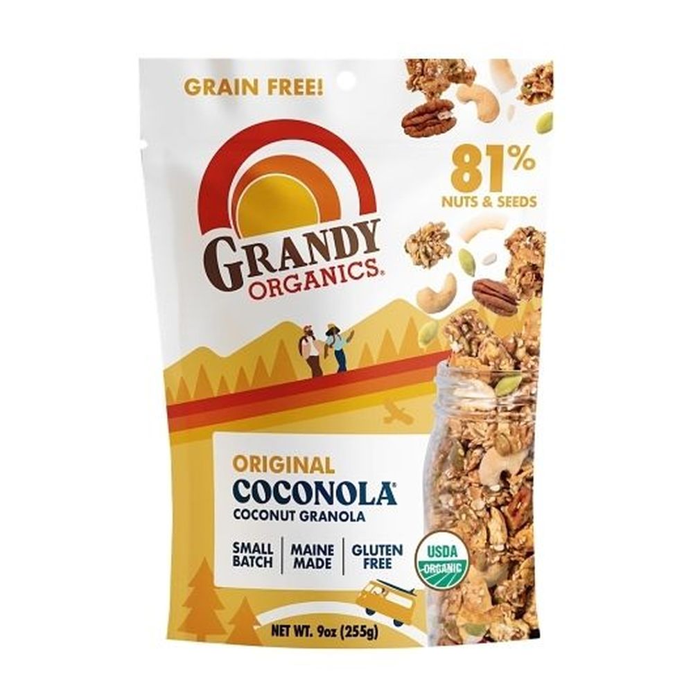 Grandy Organics Original Coconola Granola, 9 Ounce -- 6 Per Case