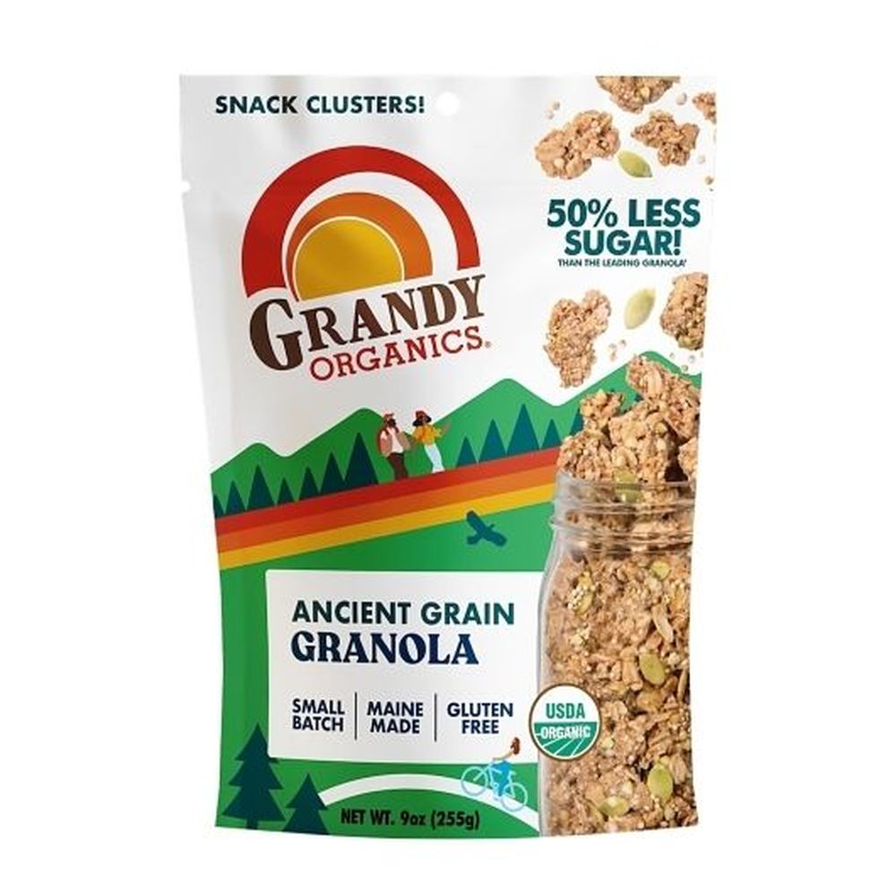 Grandy Organics Ancient Grain Granola, 9 Ounce -- 6 Per Case