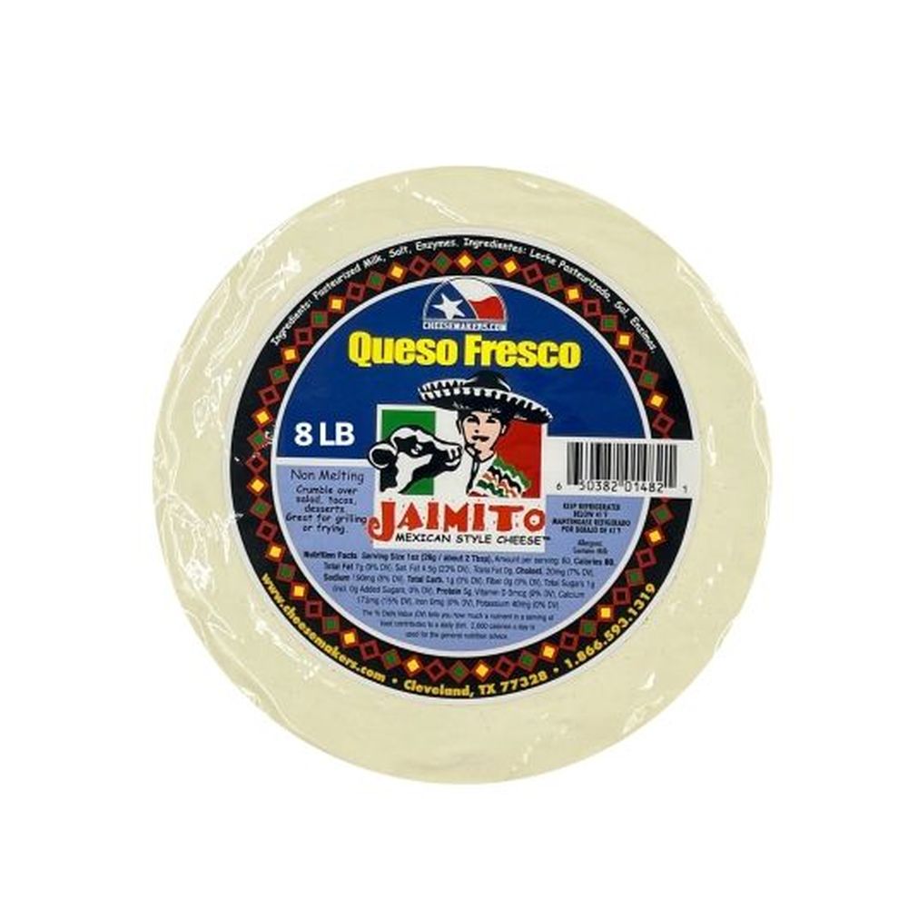 Queso Fresco Mexican Style Creamy Wheel Cheese