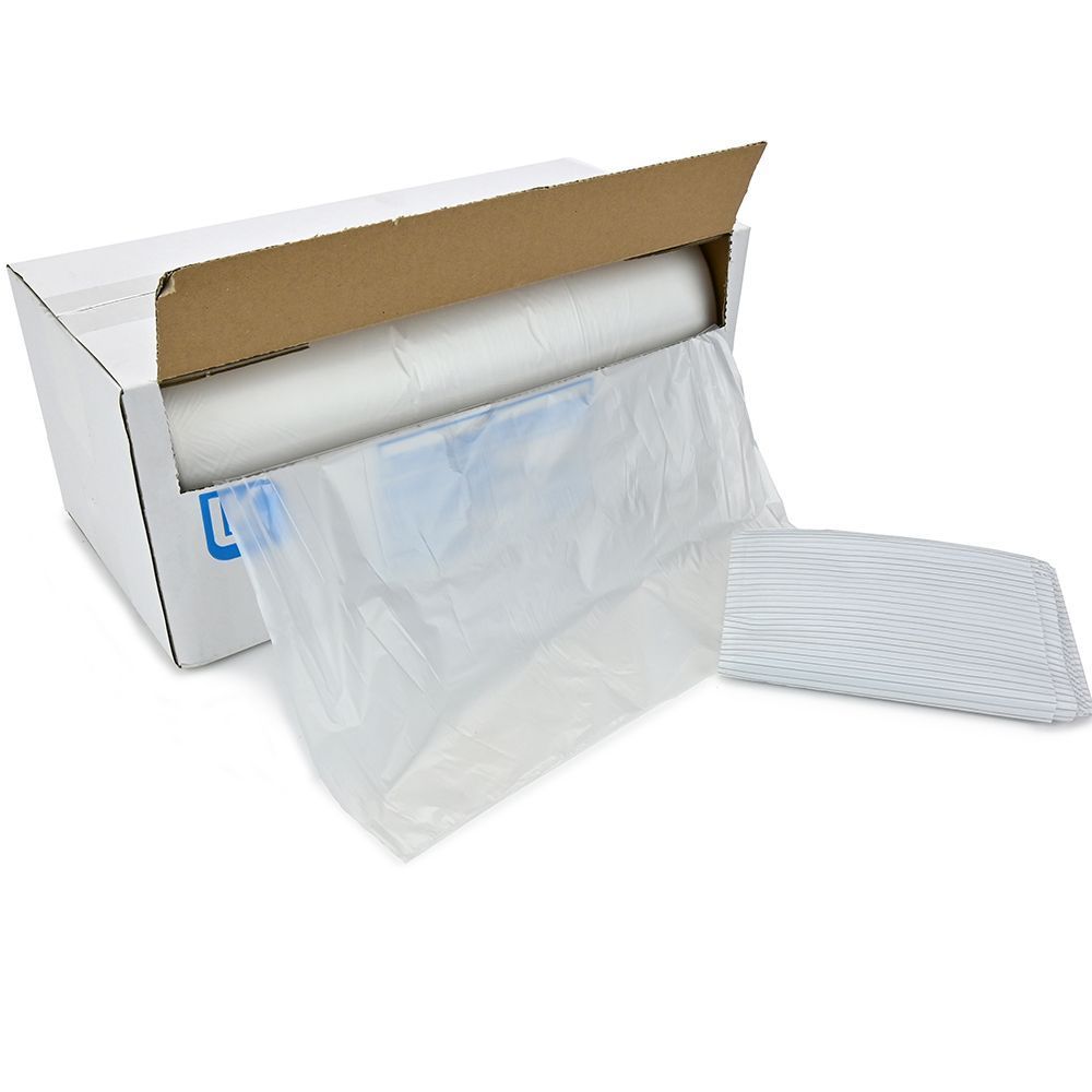 10 x 14 inch 0.5 mil HDPE Utility / Food Bag with Twist Ties