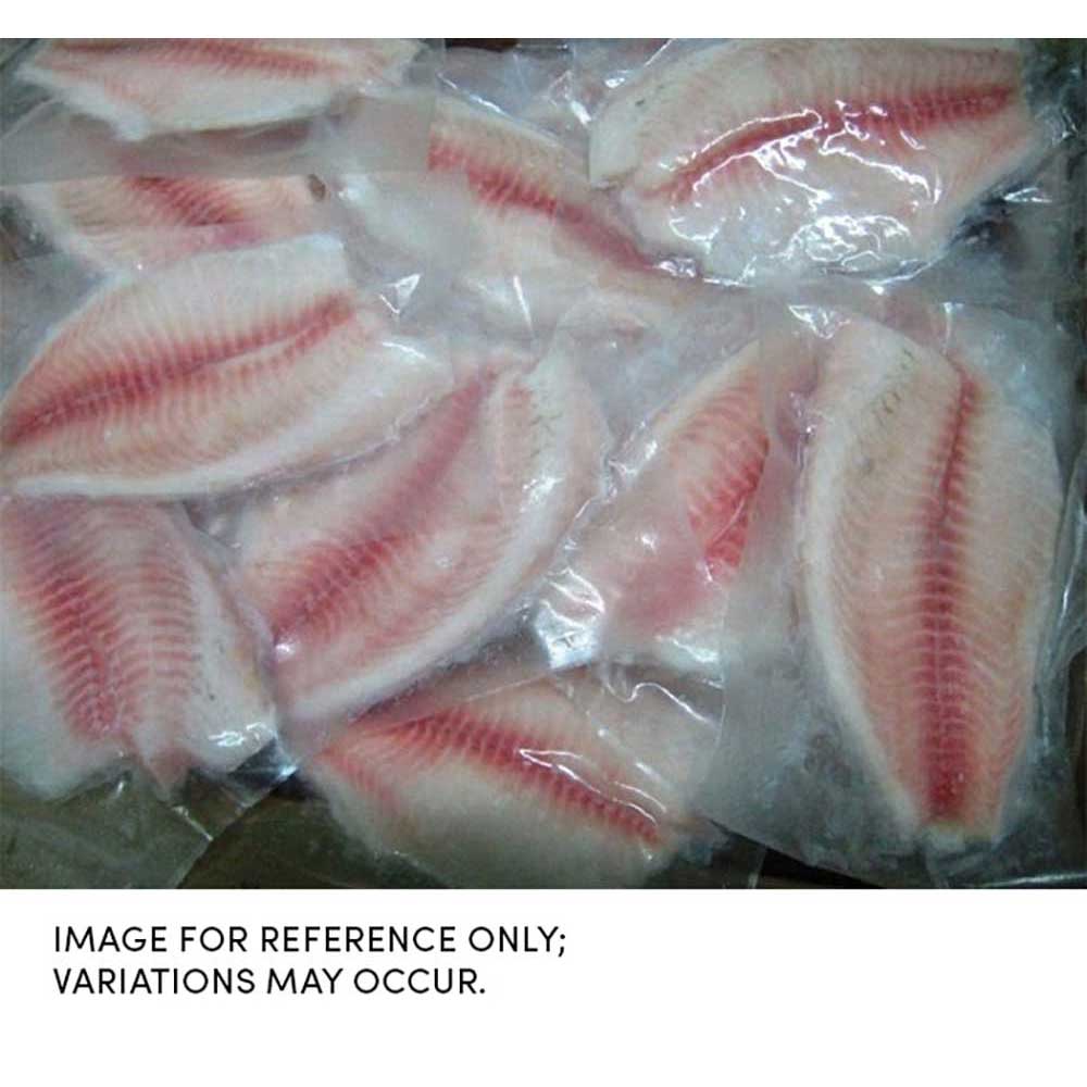 Commodity Frozen Seafood Tilapia Fillet, 10 Pound