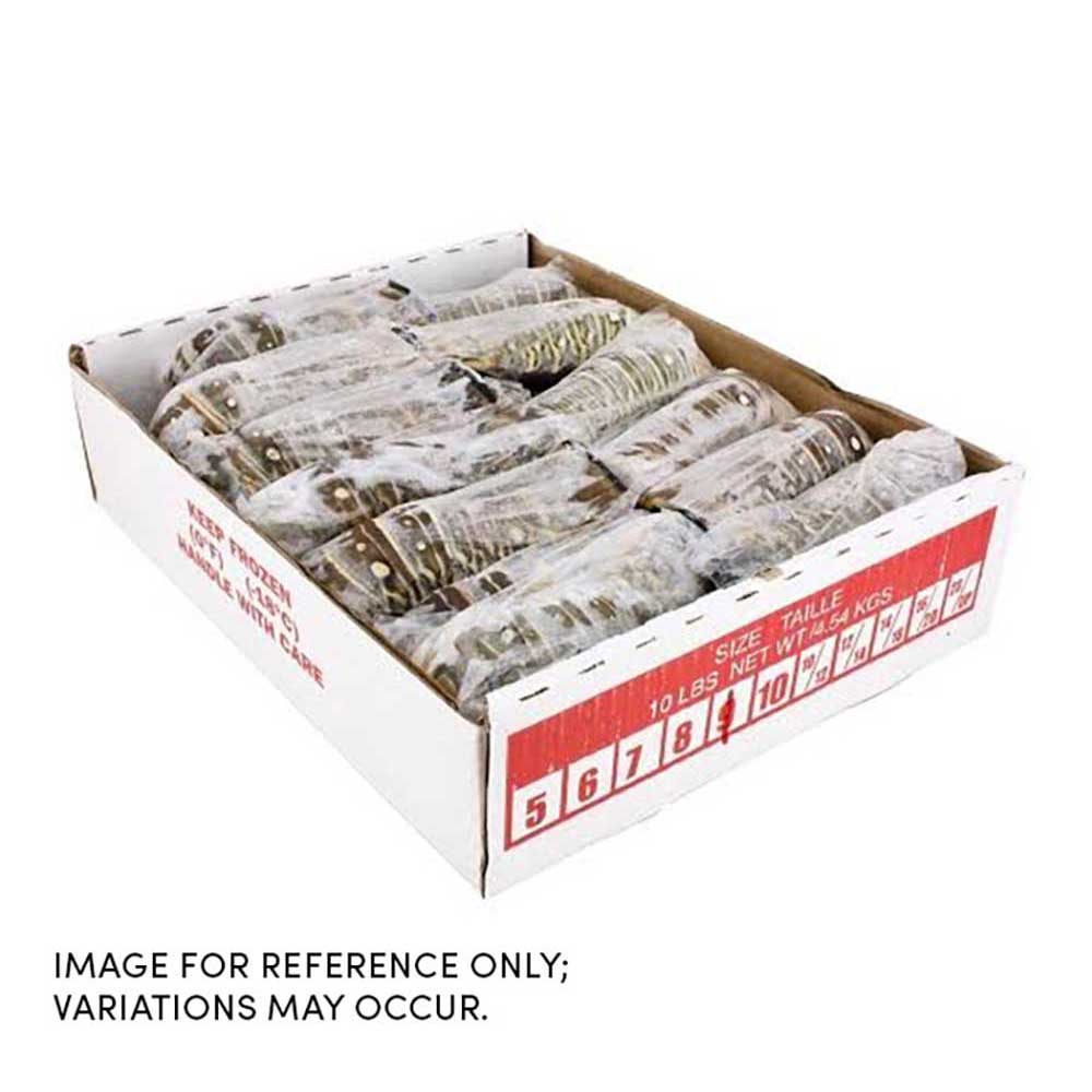 Commodity Frozen Seafood 6 Ounce Warm Water Lobster Tail, 10 Pound