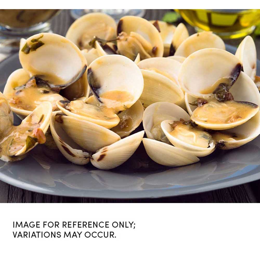 Commodity 11/17 White Shell On Whole Clam, 1 Pound -- 10 Per Case