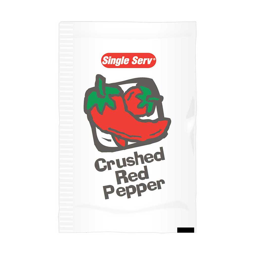 Single Serv Crushed Red Pepper Packets, 1 Gram -- 200 Per Case