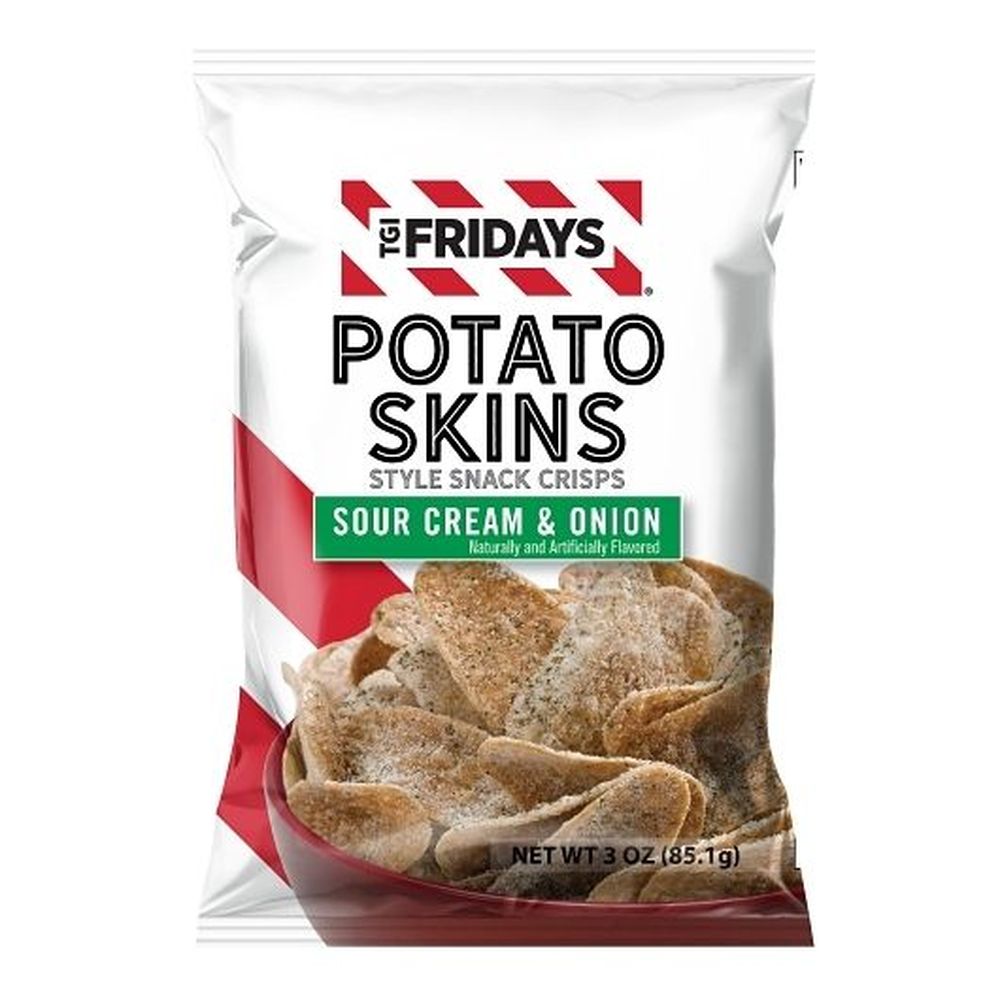 Tgi Fridays Potato Skins, Sour Cream And Onion, 3 Ounce -- 6 Per Case