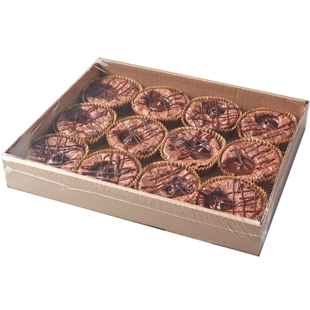 Pillsbury Thaw And Serve Molten Chocolate Ganache Drizzled Brownie, 2.5 Ounce -- 60 Per Case