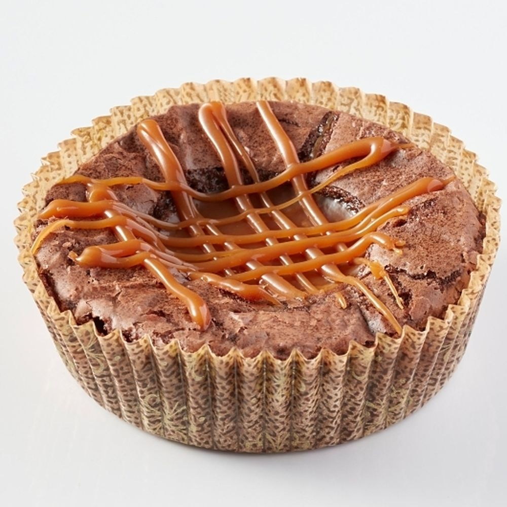 Pillsbury Thaw And Serve Molten Caramel Drizzled Brownie, 2.5 Ounce -- 60 Per Case