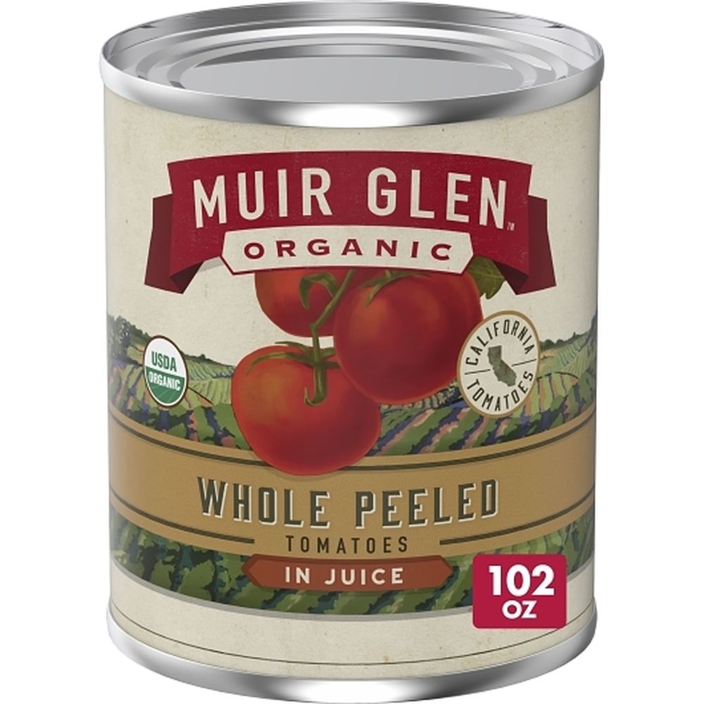 Muir Glen Organic Whole Peeled Tomatoes In Juice, 102 Ounce -- 6 Per Case