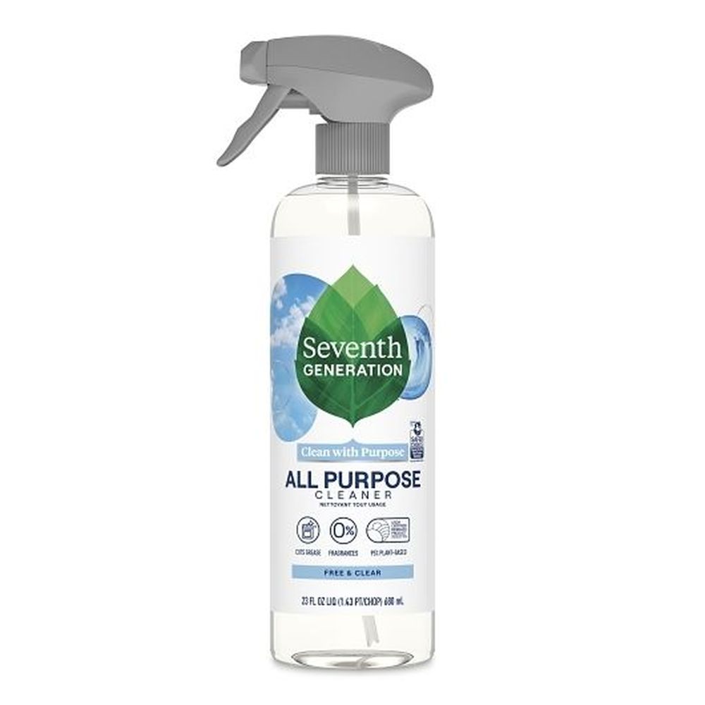 Seventh Generation Free And Clear All Purpose Cleaner, 23 Ounce -- 8 Per Case