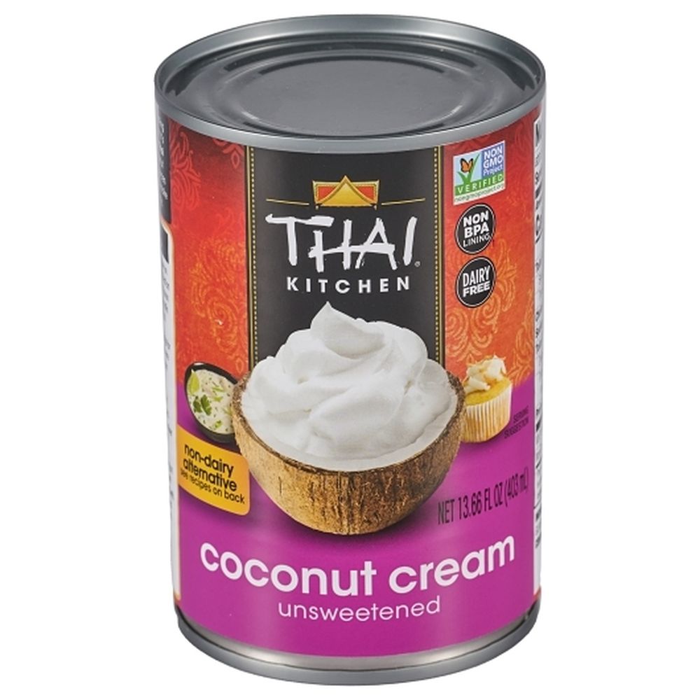 Thai Kitchen Gluten Free Unsweetened Coconut Cream, 13.66 Fluid Ounce -- 6 Per Case