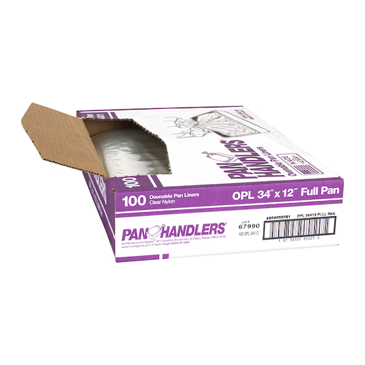 Panhandlers Full Size 400 Degree Ovenable Pan Liner, 34 X 12 Inch -- 100 Per Case