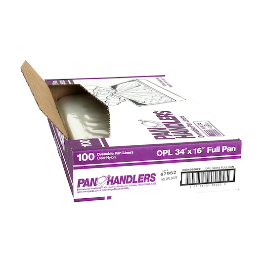 Panhandlers Full Size 400 Degree Ovenable Pan Liner, 34 X 16 Inch -- 100 Per Case