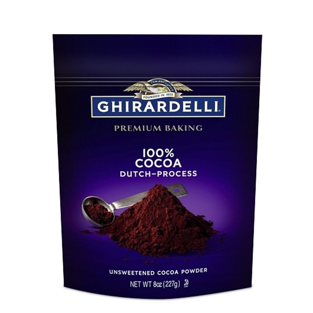 Ghirardelli Dutch Unsweetened Cocoa Powder, 0.5 Pound Pouch -- 6 Per Case