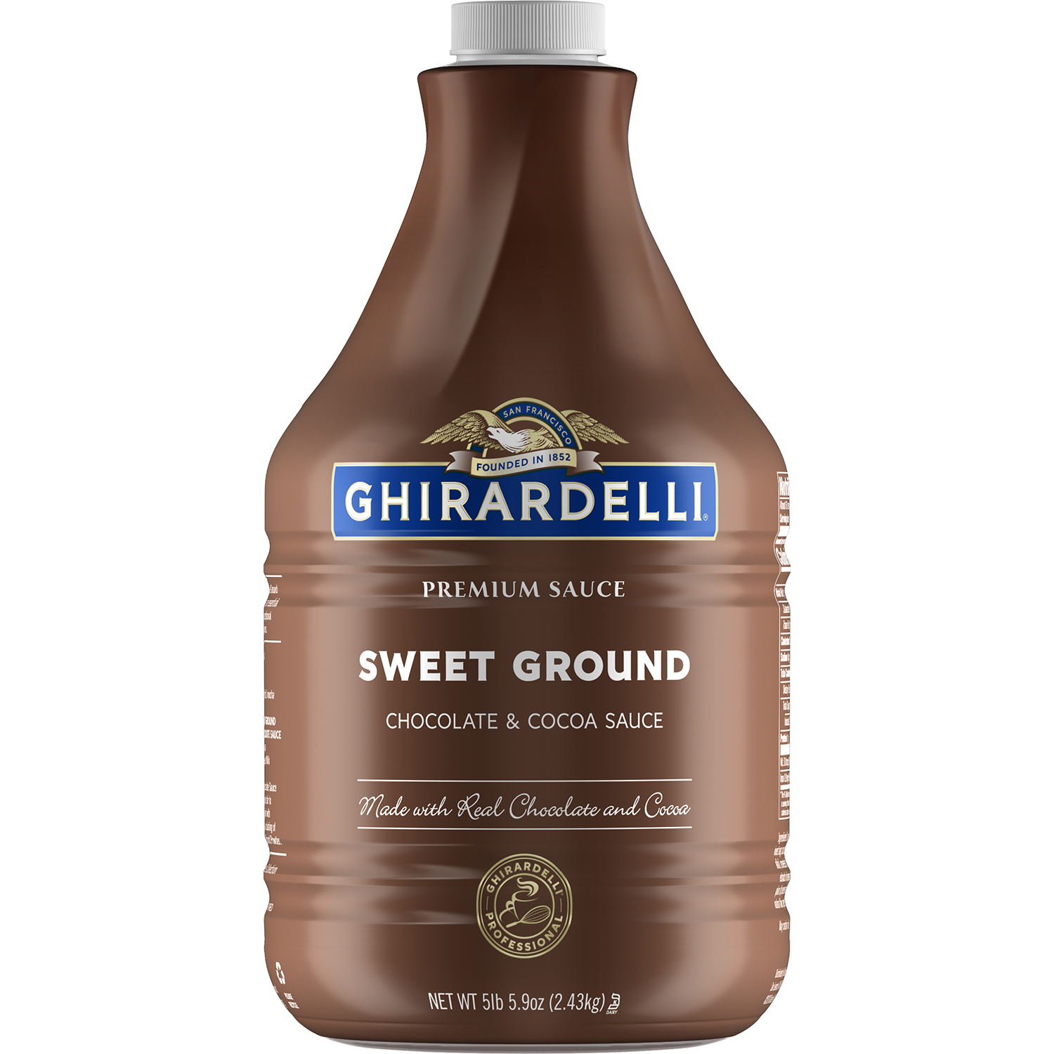 Ghirardelli Sweet Ground Chocolate Cocoa Sauce, 85.9 Ounce -- 6 Per Case