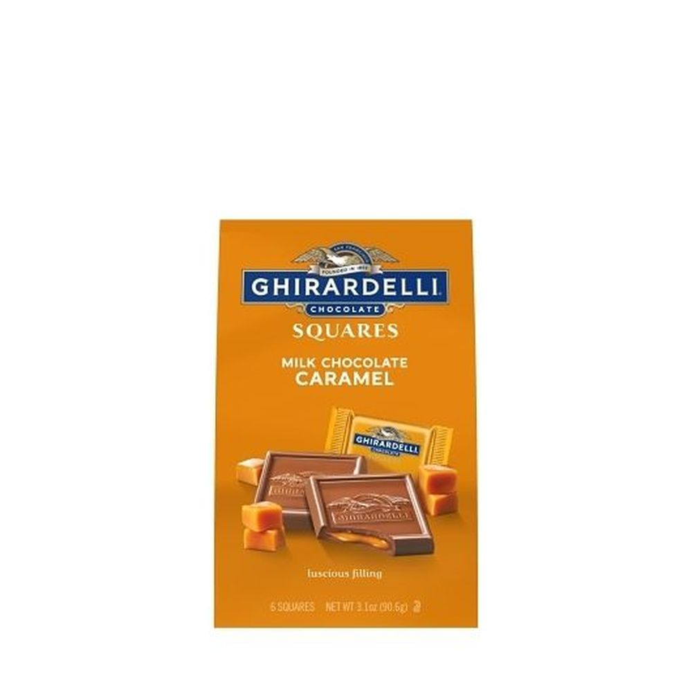 Caramel Milk Chocolate Squares