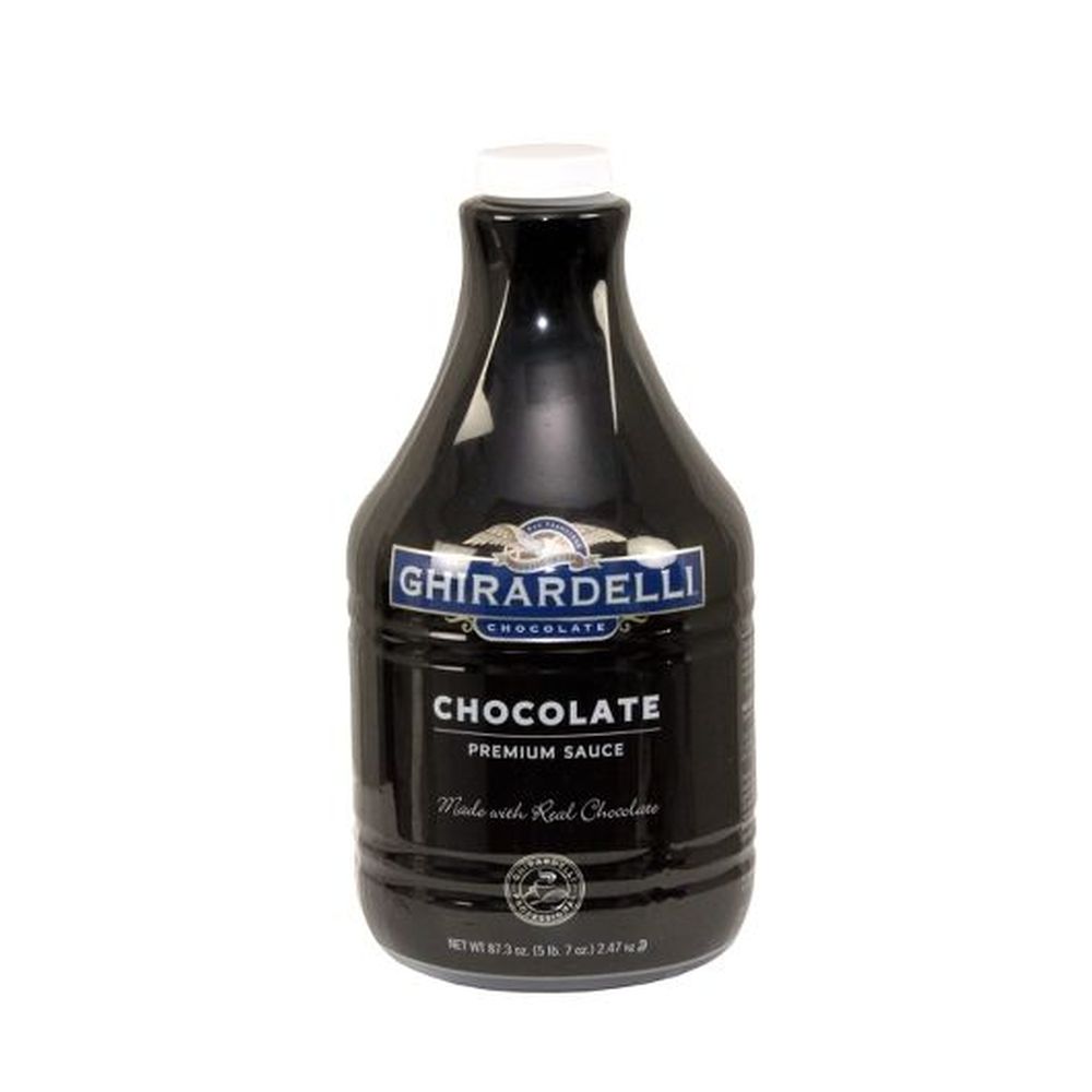 Ghirardelli Black Label Chocolate Sauce, 87.3 Ounce -- 6 Per Case