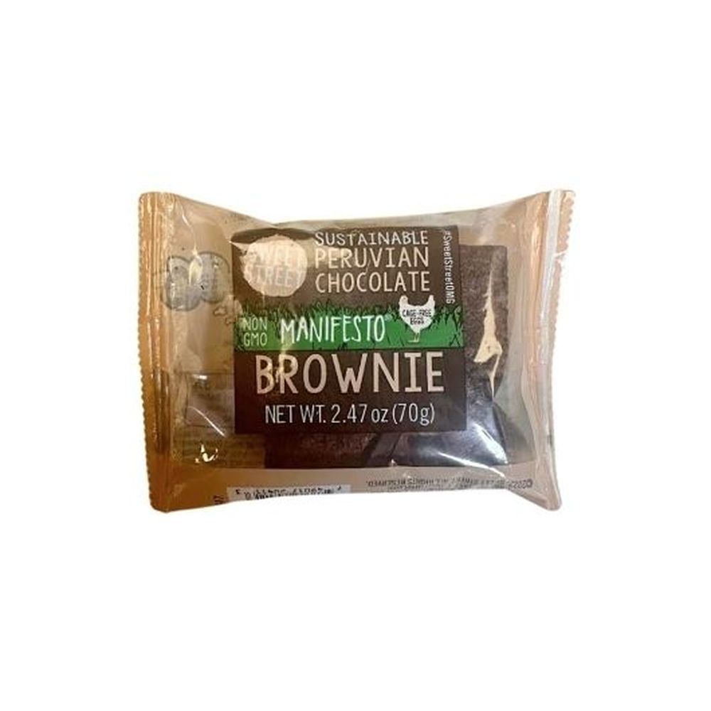 Sweet Street Peruvian Chocolate Manifesto Brownie, 2.88 Ounce -- 48 Per Case