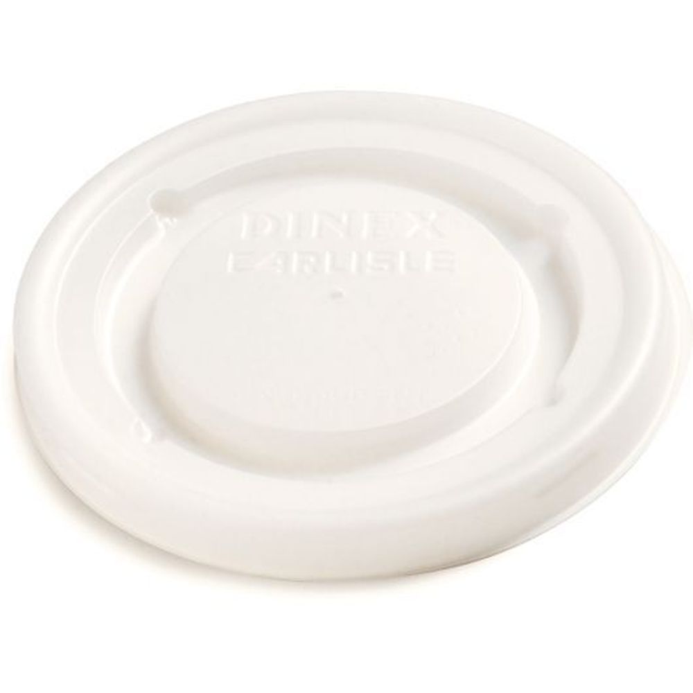 Dinex Polystyrene Translucent Mug And Bowl Lid, 3.5 Inch -- 1500 Per Case