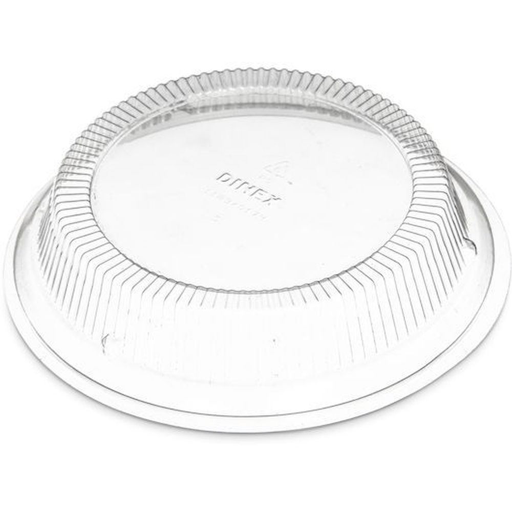 Dinex Polystyrene Clear Tulip Bowl Lid, 5.95 Inch -- 1000 Per Case