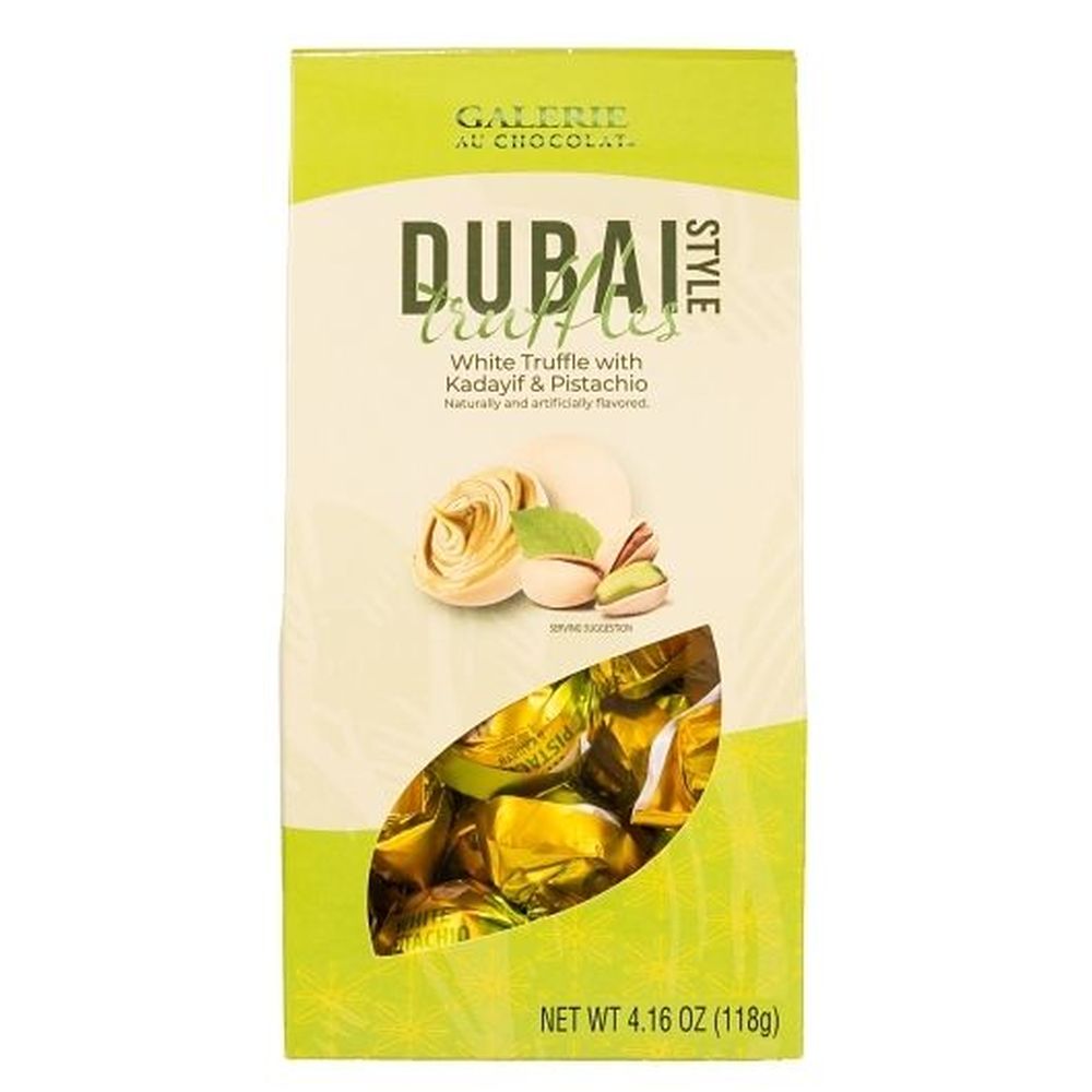Galerie Galerie Au Chocolat Dubai Style White Truffle with Kadayif & Pistachio — product image