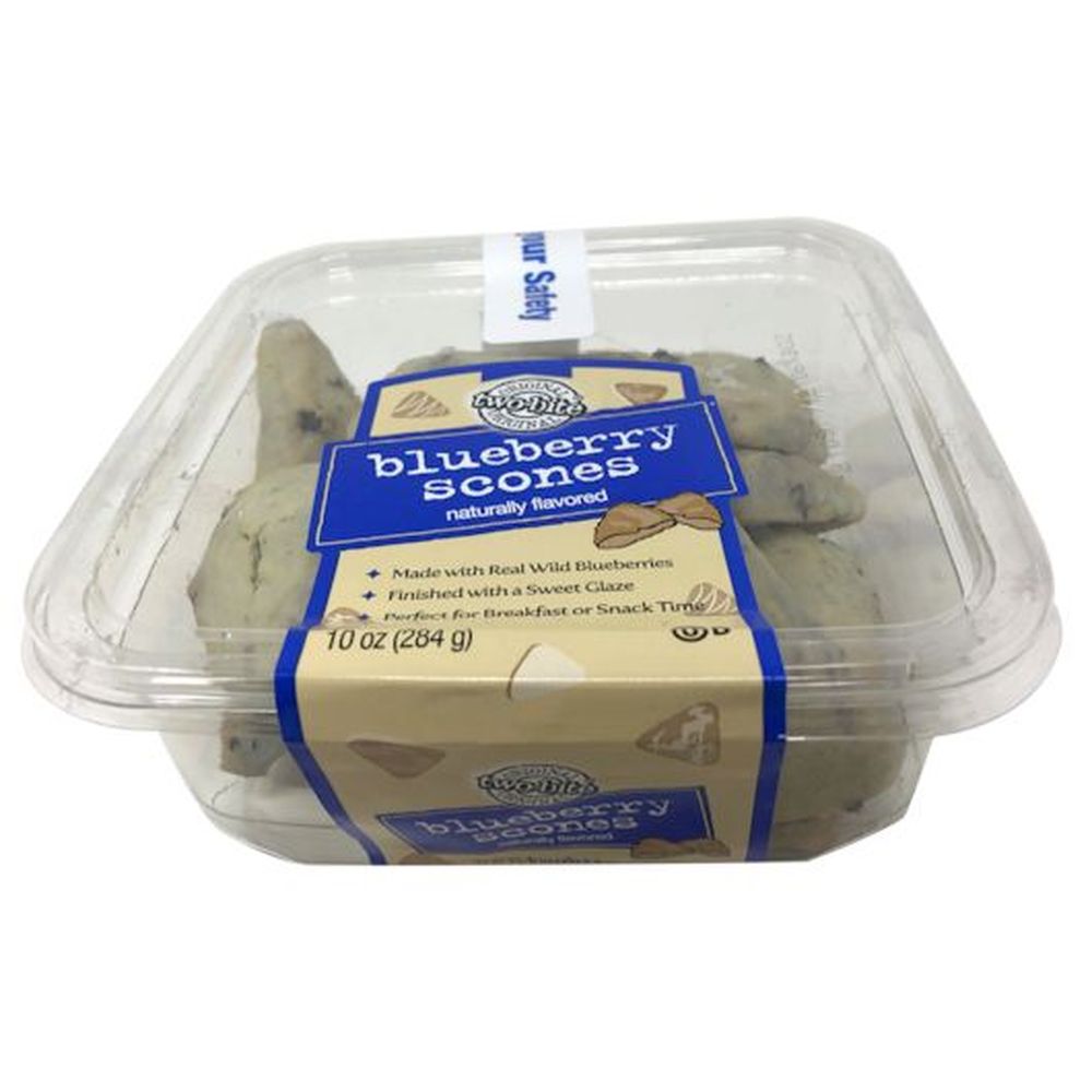 Two-bite Blueberry Scones, 10 Ounce -- 24 Per Case