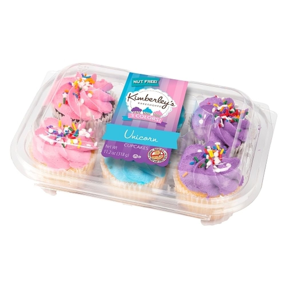 3 Colors Unicorn Cupcakes