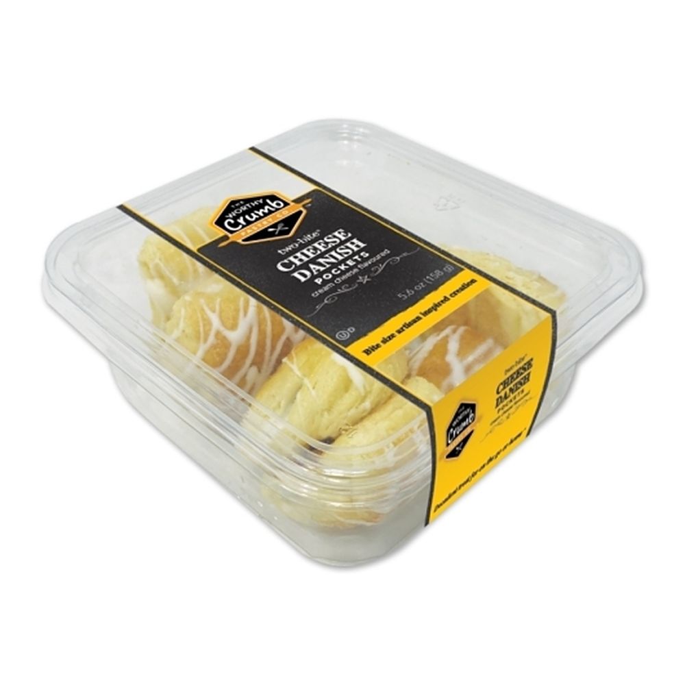 The Worthy Crumb Cream Cheese Danish Pocket, 6.25 Ounce -- 12 Per Case