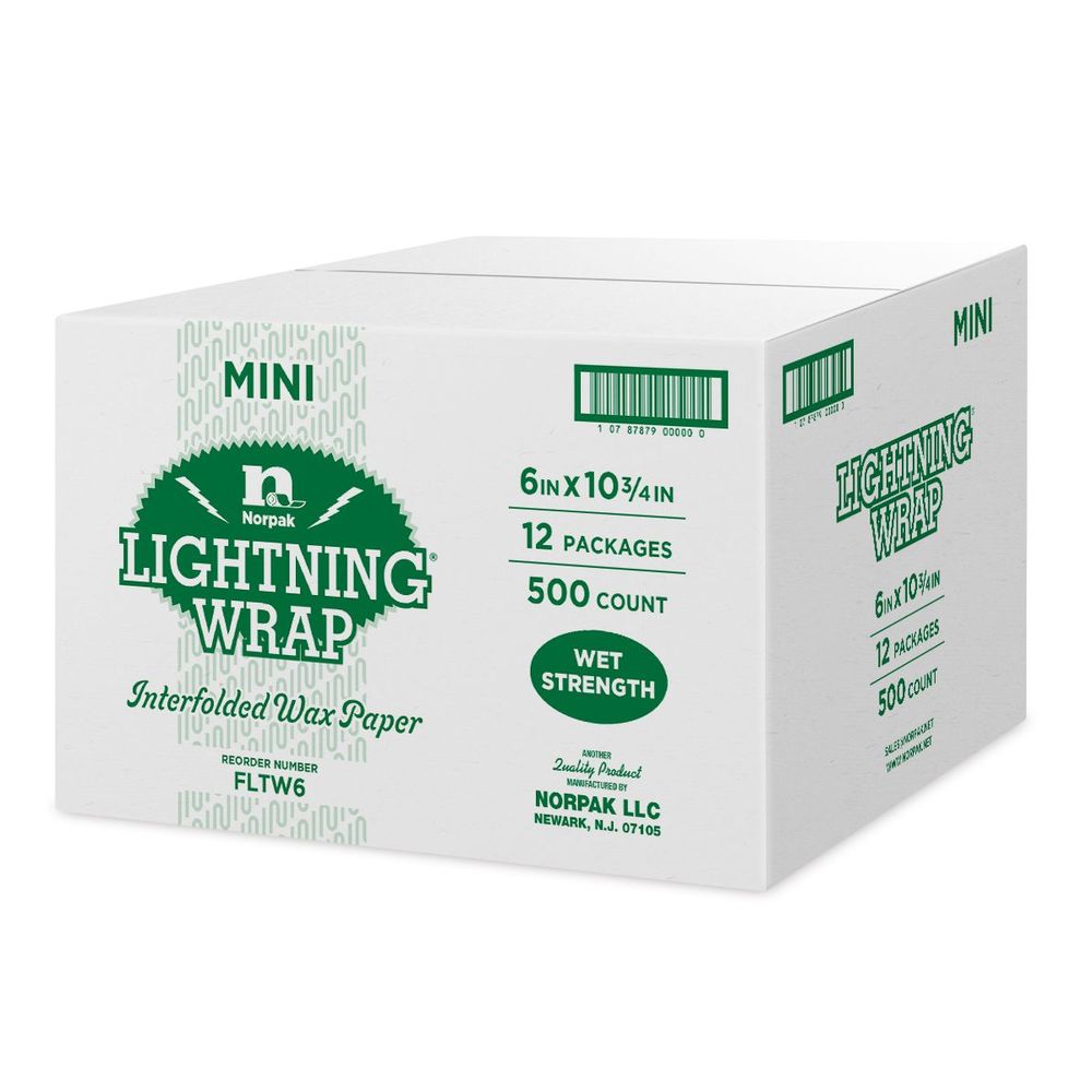 Lightning Interfolded Wax Paper Wrap