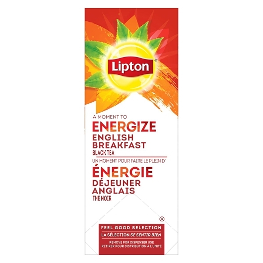 Lipton English Breakfast Tea Bags, 28 Count -- 6 Per Case