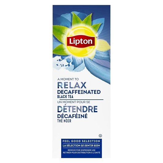 Lipton Decaffeinated Black Tea Bags, 28 Count -- 6 Per Case