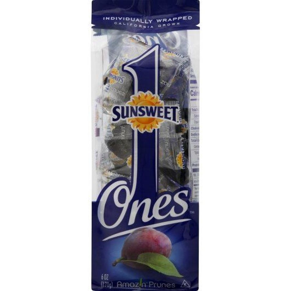 Sunsweet Ones Amazin Prunes, 6 Ounce -- 10 Per Case