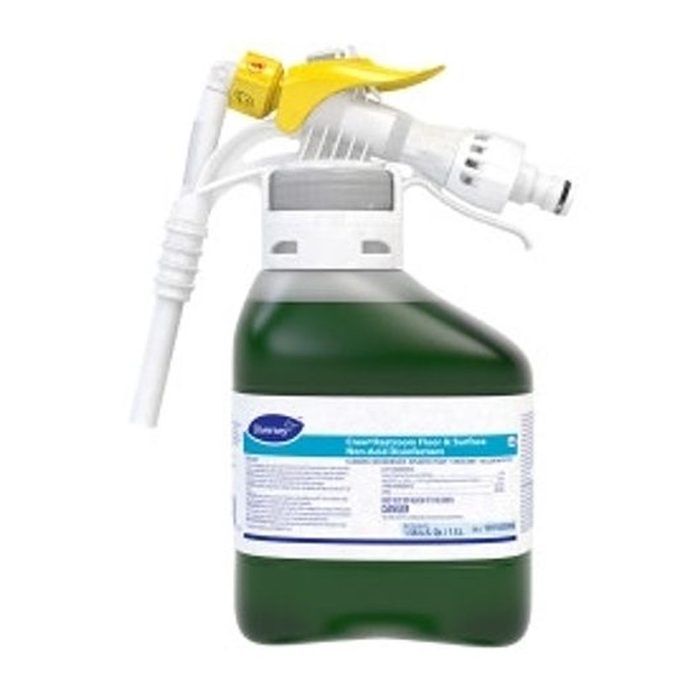 Crew Restroom Floor And Surface Disinfectant Cleaner, 1.5 Liter -- 2 Per Case