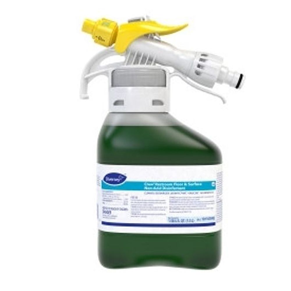 Crew Restroom Floor And Surface Non-acid Disinfectant Cleaner, 1.5 Liter -- 2 Per Case