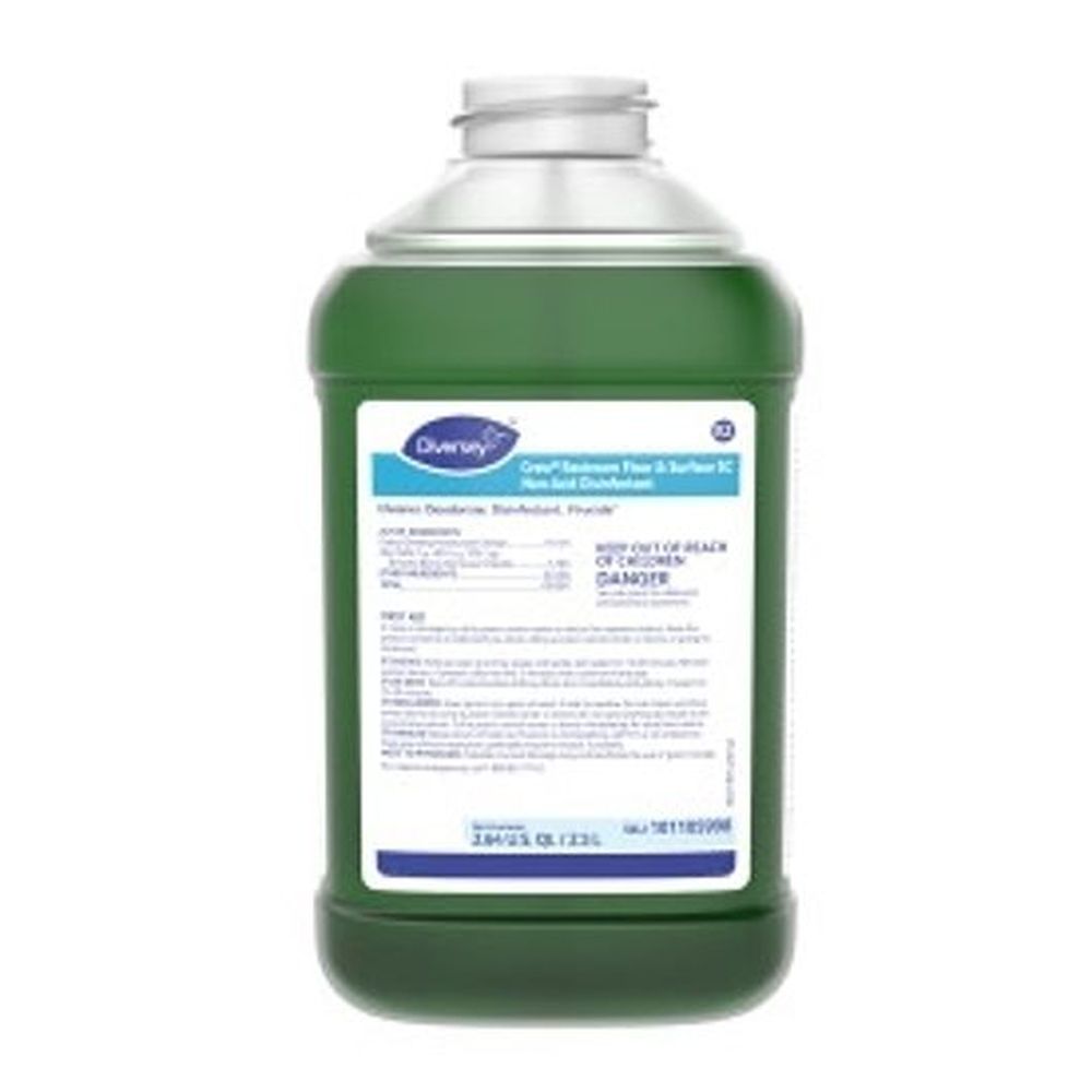 Crew Restroom Floor And Surface Non Acid Disinfectant Cleaner, 2.5 Liter -- 2 Per Case