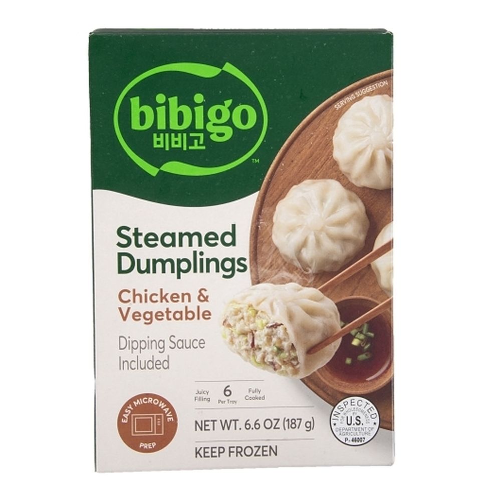 Chicken and Vegetable Steamed Dumplings