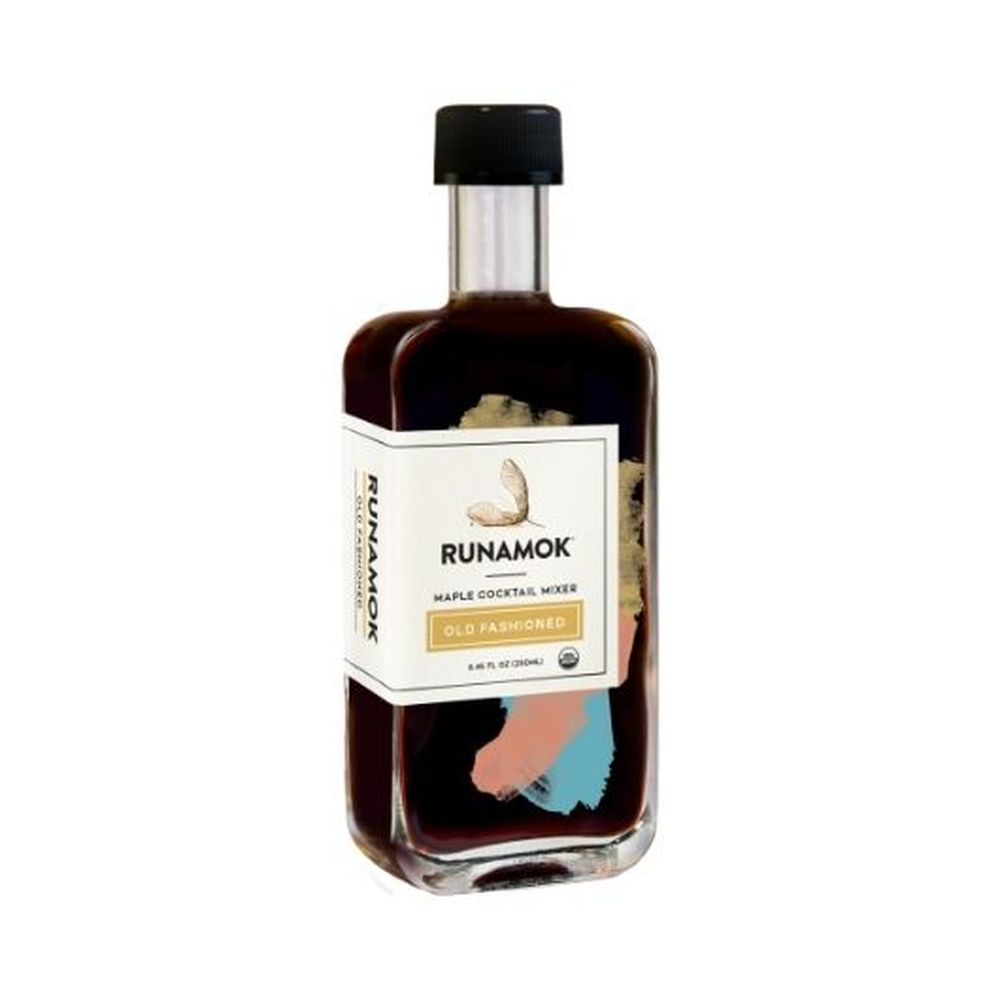 Runamok Maple Organic Maple Old Fashioned Cocktail Mixer, 8.45 Fluid Ounce -- 6 Per Case