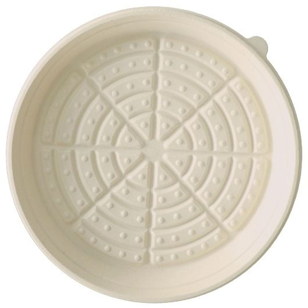 World Centric Round Deep-dish Compostable Pizza Tray, 50 Count -- 4 Per Case