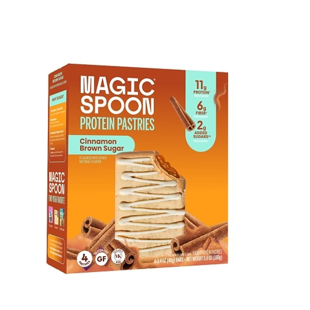 Magic Spoon Cinnamon Brown Sugar Protein Pastries, 1.4 Ounce -- 24 Per Case