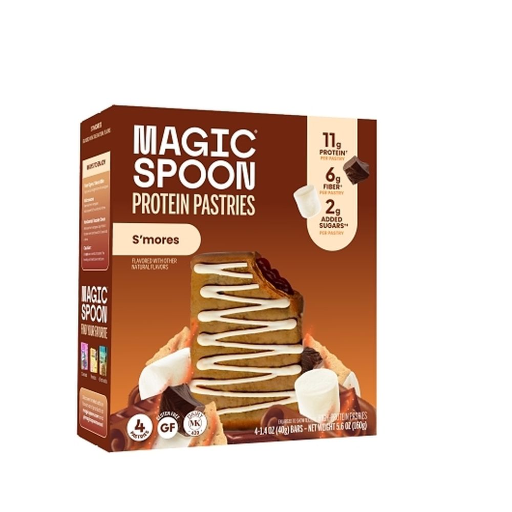 Magic Spoon S'mores Protein Pastries, 1.4 Ounce -- 24 Per Case